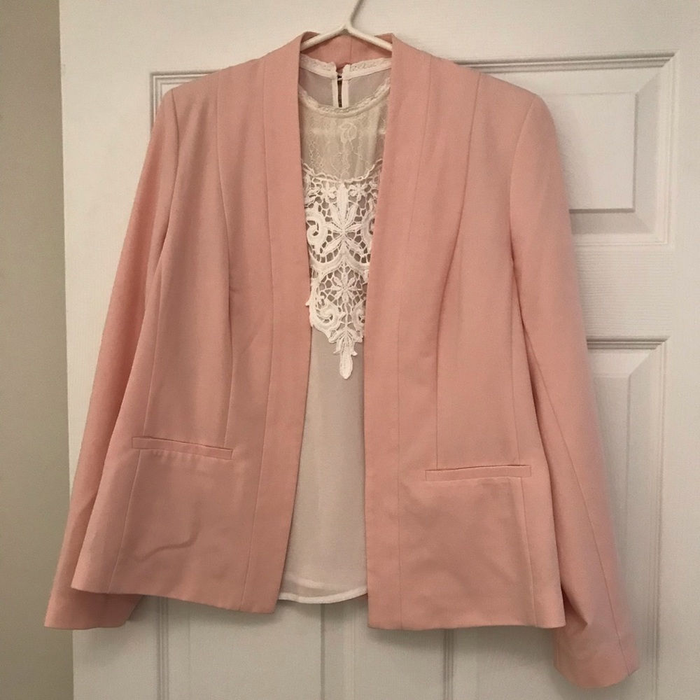 Blush Pink Blazer